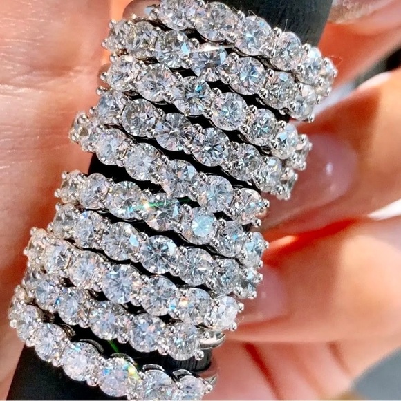 Live Show Moissanite Jewelry Like this Listing to be notified when live August - Picture 9 of 17